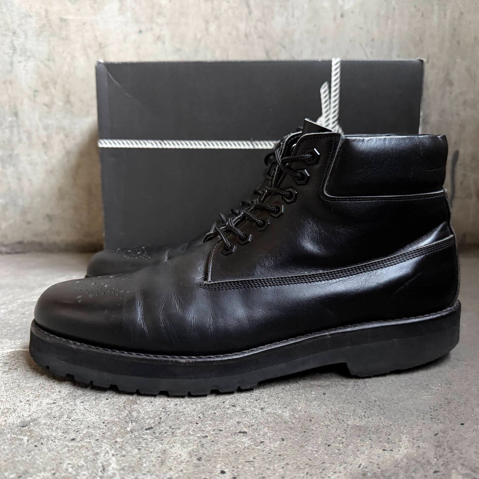 COOTIE PRODUCTIONS x Tomo＆Co x THE UNION 7 HOLE LACE UP BOOTS