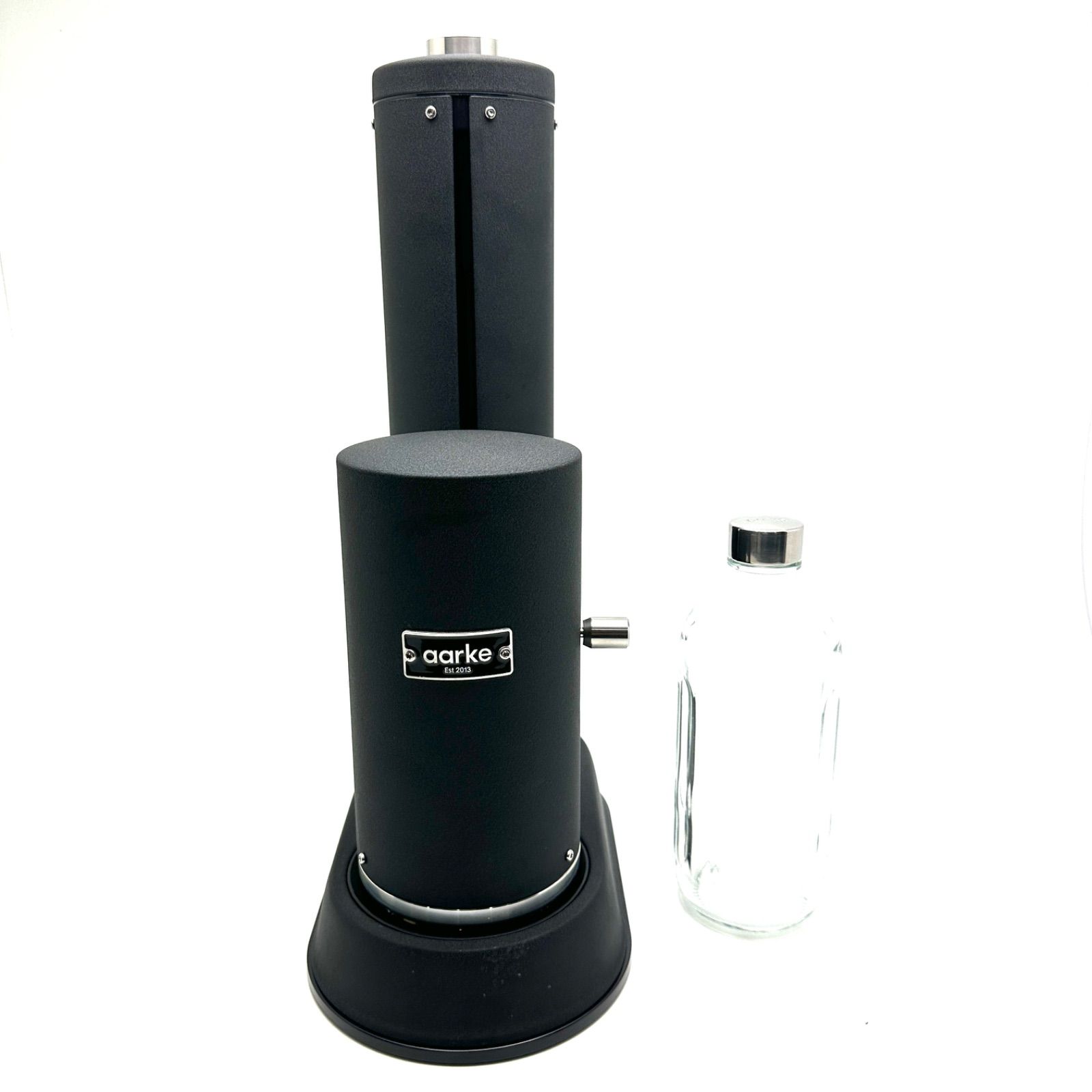 元住吉 アールケカーボネータープロ Aarke Carbonator Pro A 1082 炭酸水 ソーダサーバー ガラスボトル付 ブラック