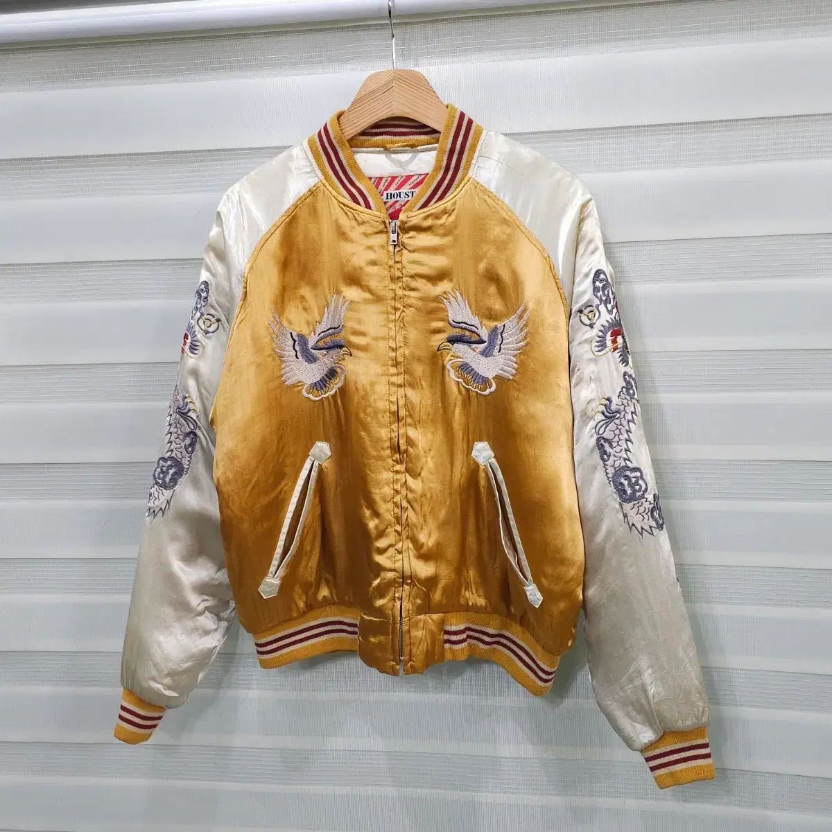 スカジャン 龍 HOUSTON 虎 HOUSTON（ヒューストン）の「HOUSTON 