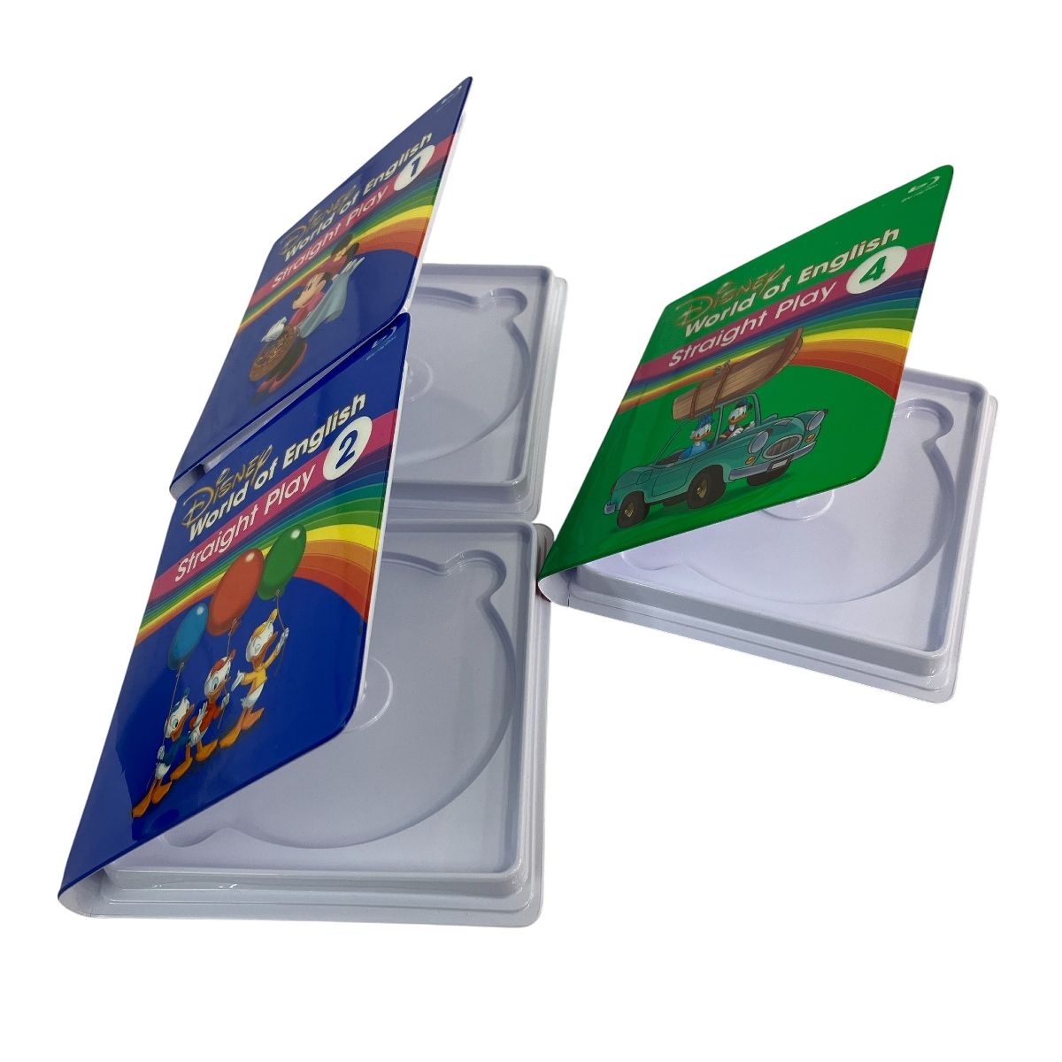 最終価格 DWE　ストレートプレイ ブルーレイ　ディズニーワールドイングリッシュ DWE ディズニー英語システムストレートプレイBlu-ray全12巻399