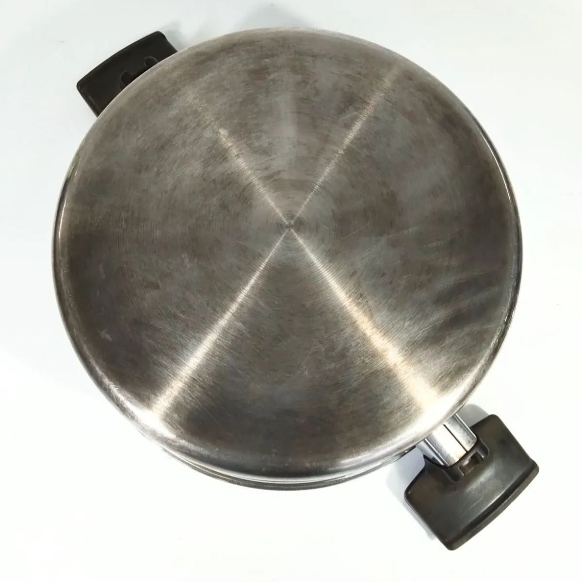 アムウェイ Amway クイーン Queen ステンレス 両手鍋大 深鍋 口径約