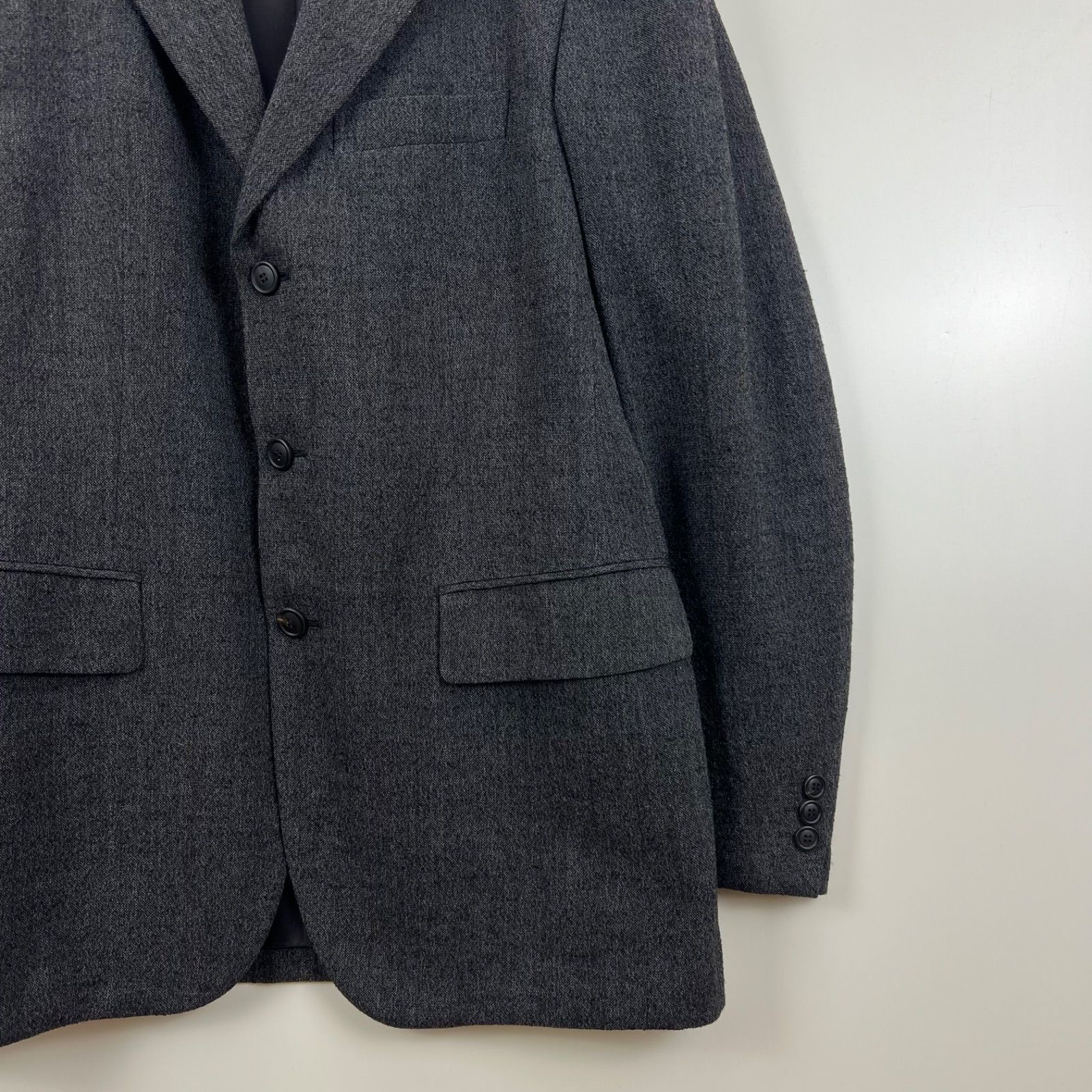 ISSEY MIYAKE archive ME63FD071 wool 3B jacket 2 M イッセイミヤケ