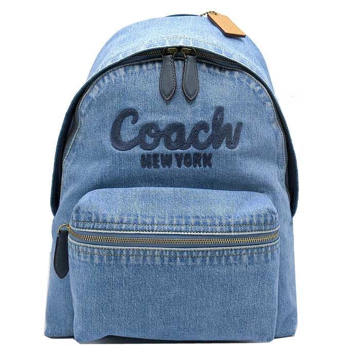 新品】コーチ CAT43 B4/IN (インディゴ) バッグ リュック COACH CARGO