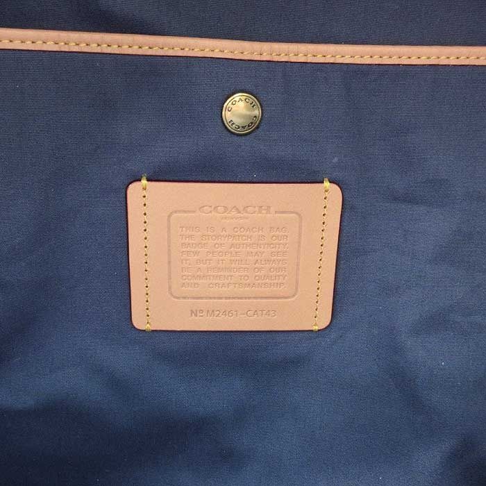 新品】コーチ CAT43 B4/IN (インディゴ) バッグ リュック COACH CARGO 