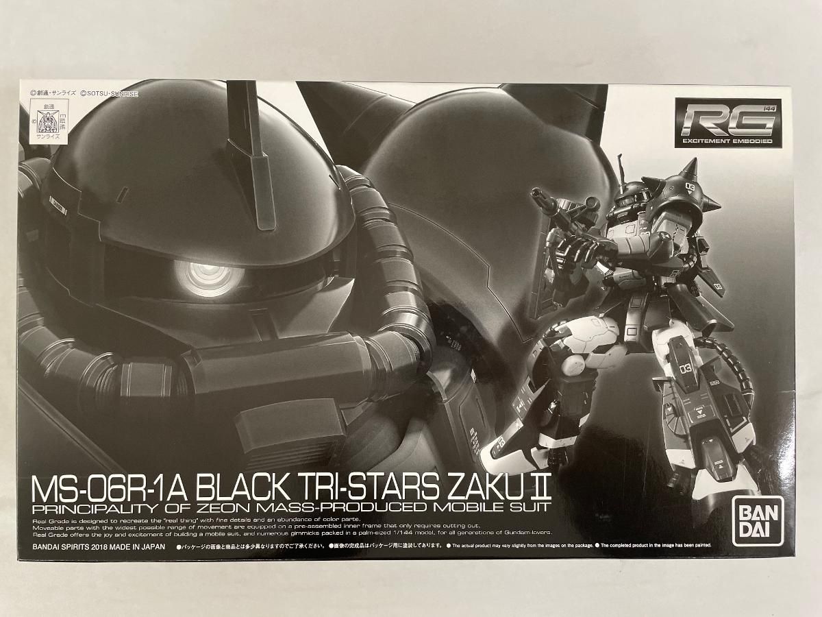1【新品・未使用】1/144 RG MS-06R-01A 黒い三連星専用ザクII Amazon | RG 1/144 MS-06R-1A 黒い三連星専用ザクII Re:Ver