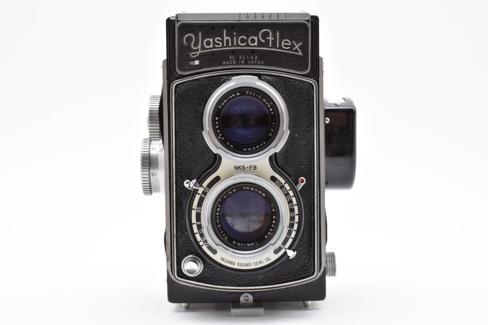 4501 ヤシカフレックス Yashica Yashicaflex Model S 80mm f3.5 二眼