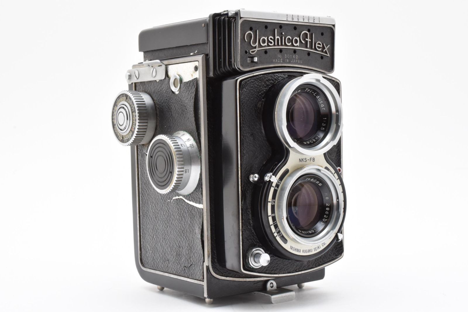 4501 ヤシカフレックス Yashica Yashicaflex Model S 80mm f3.5 二眼