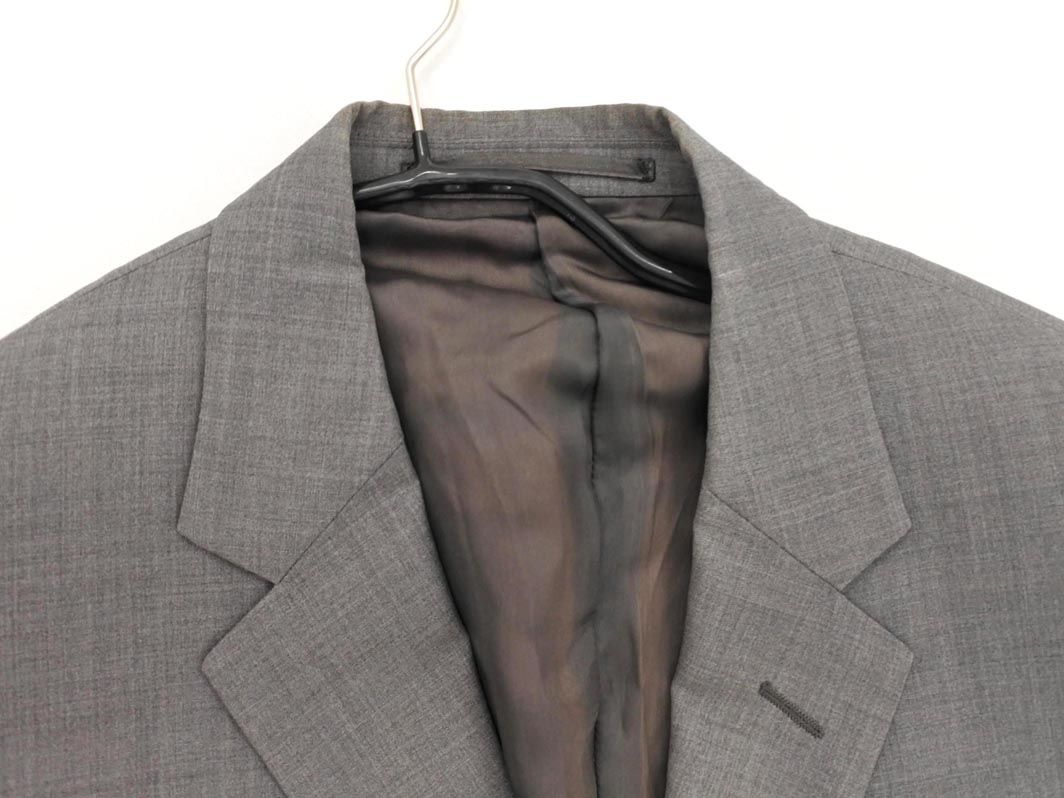 PRADA プラダ ウール100% テーラード ジャケット size46/グレー
