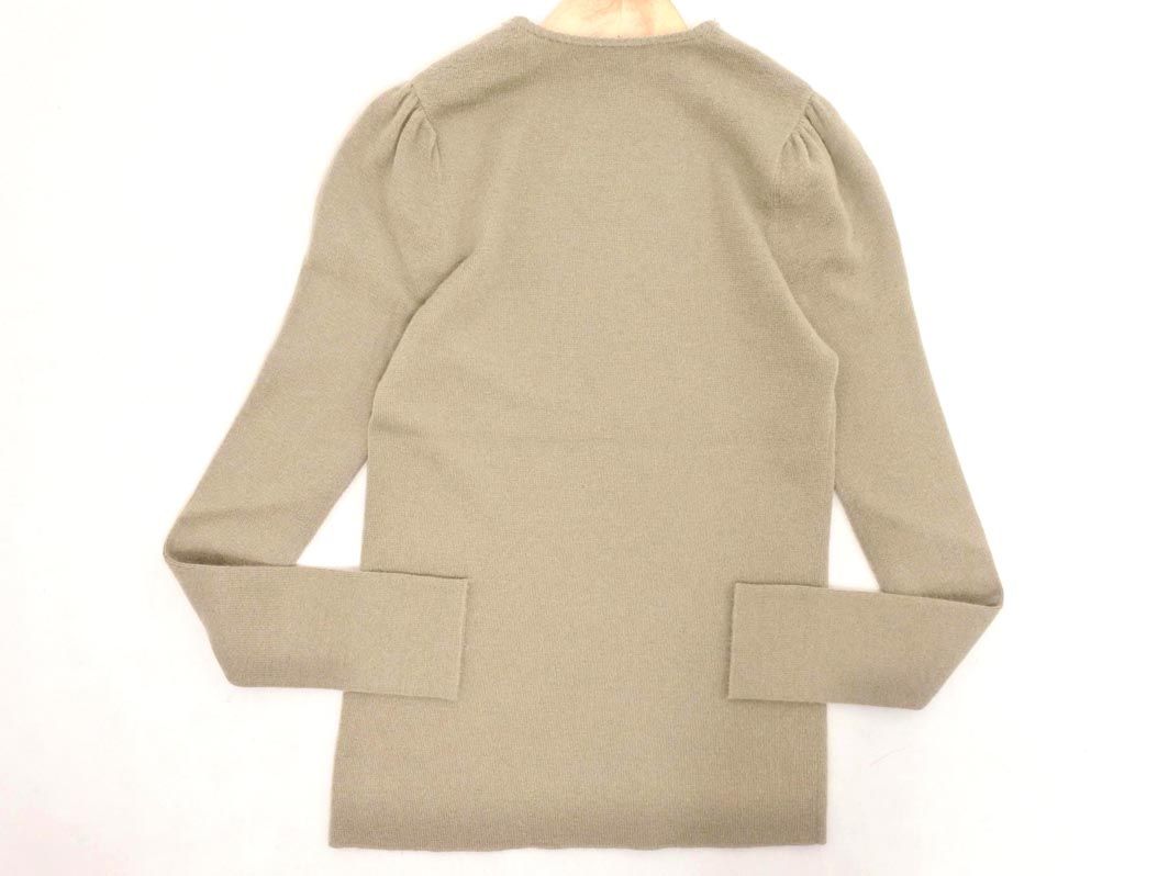 Drawer ドゥロワー カシミヤ100% ニット セーター size1/茶
