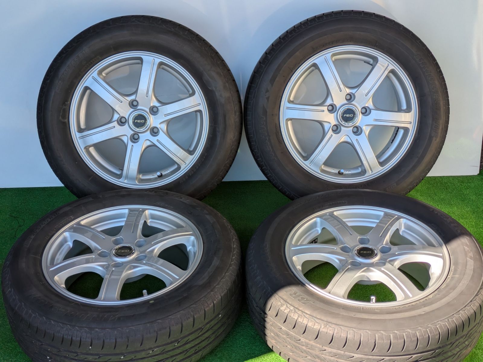 2020年製 ブリヂストン エコピア NEXTRY 16インチアルミホイール付き夏タイヤ4本 205 65 R 16 95 H