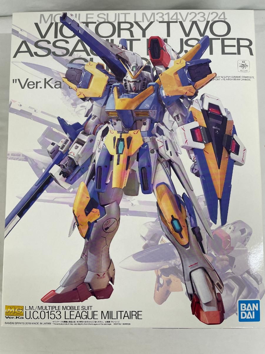 MG 1 100 V 2アサルトバスターガンダム Ver Ka 機動戦士Vガンダム バンダイ