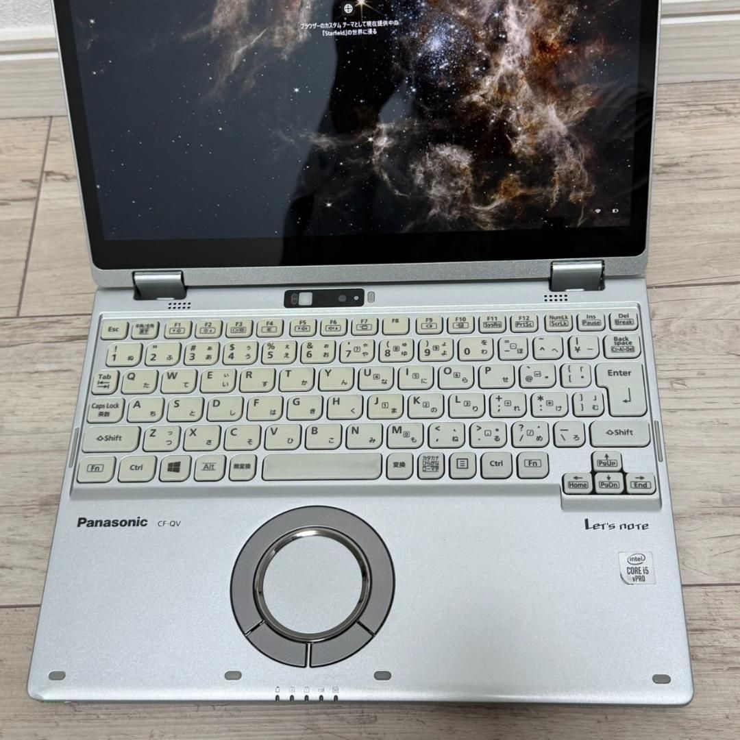 タブレットPC♬ 10世代 i5 レッツノート 8G SSD256G 顔認証 オフィス