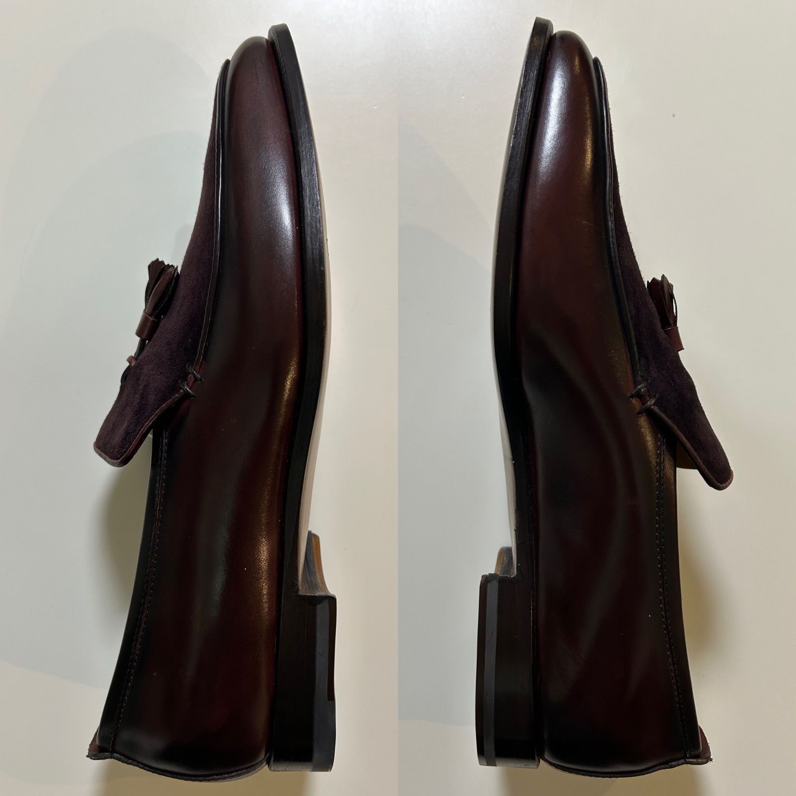 ステファノ・ブランキーニ　厚底タッセルローファー ステファノ・ブランキーニ 厚底タッセルローファー