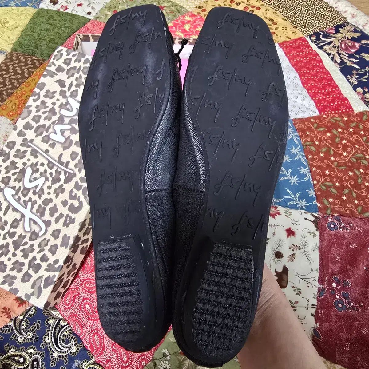  FS NY ブラック フラットシューズ フラットシューズ バレエシューズ パンプス