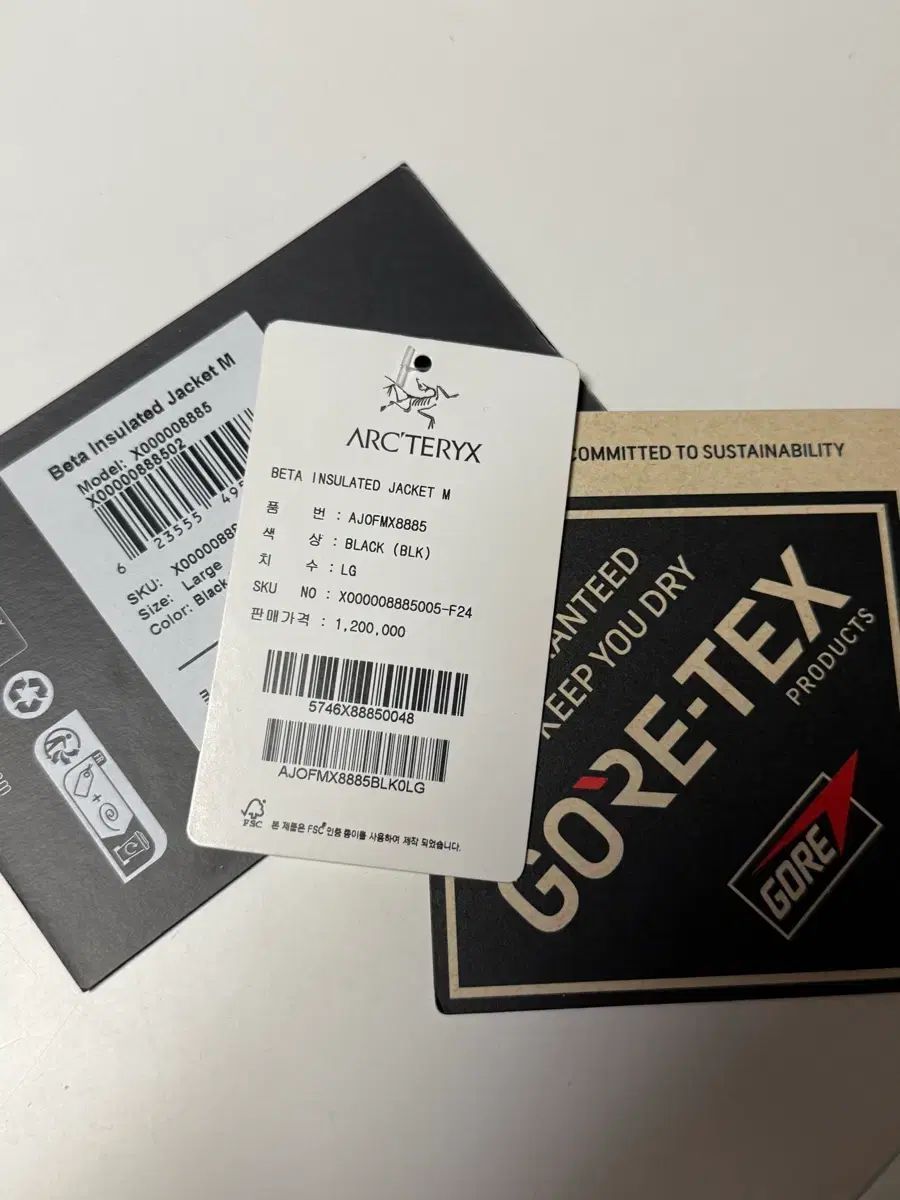 ARC TERYX ベータ インシュレーテッド ジャケット L 105