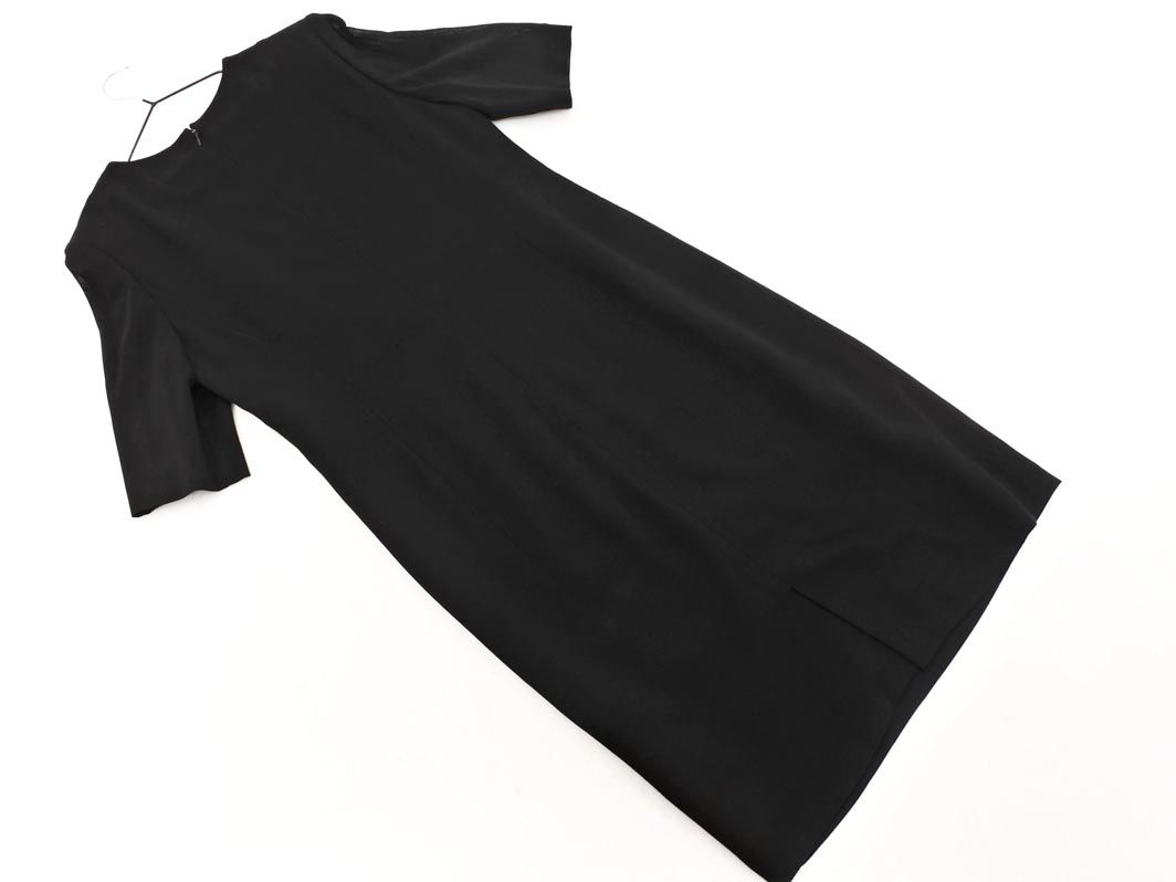 NINA RICCI ニナリッチ フォーマル Iライン ワンピース size11AR/黒