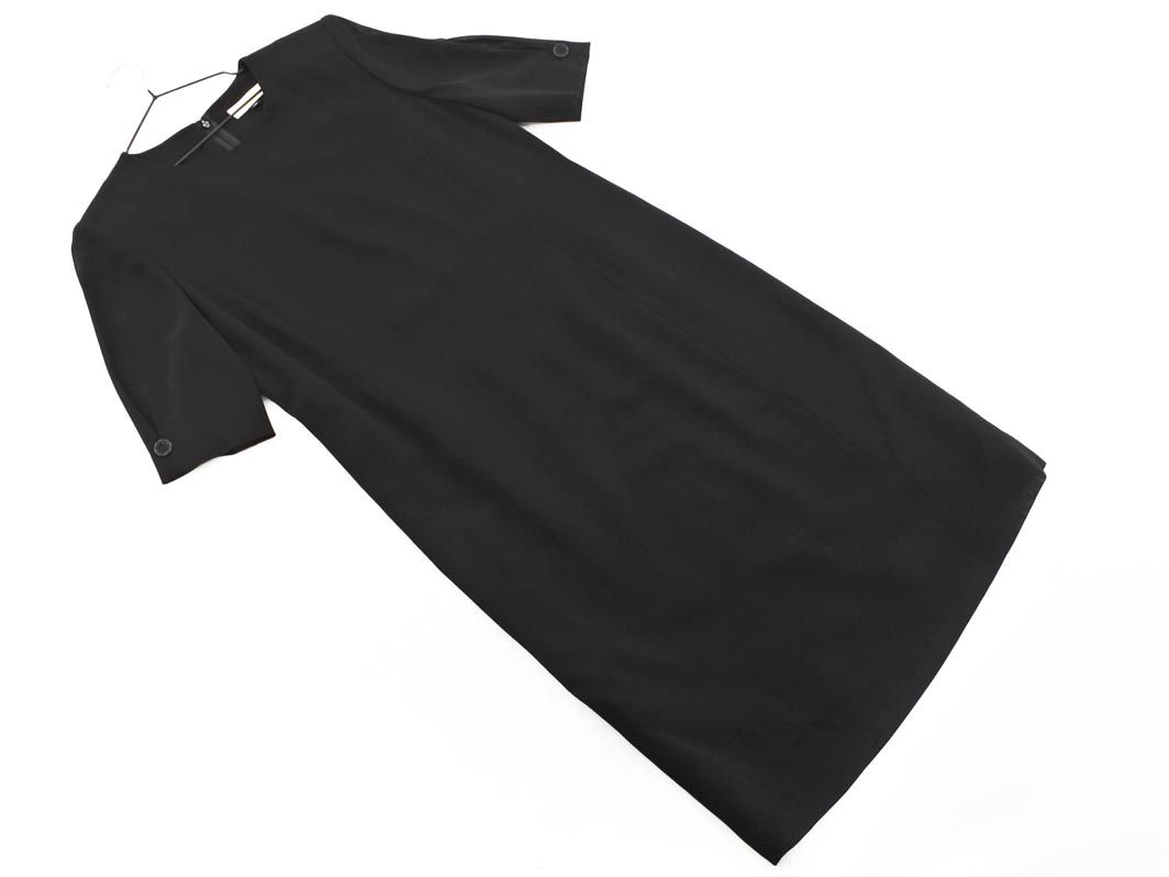 NINA RICCI ニナリッチ フォーマル Iライン ワンピース size11AR/黒