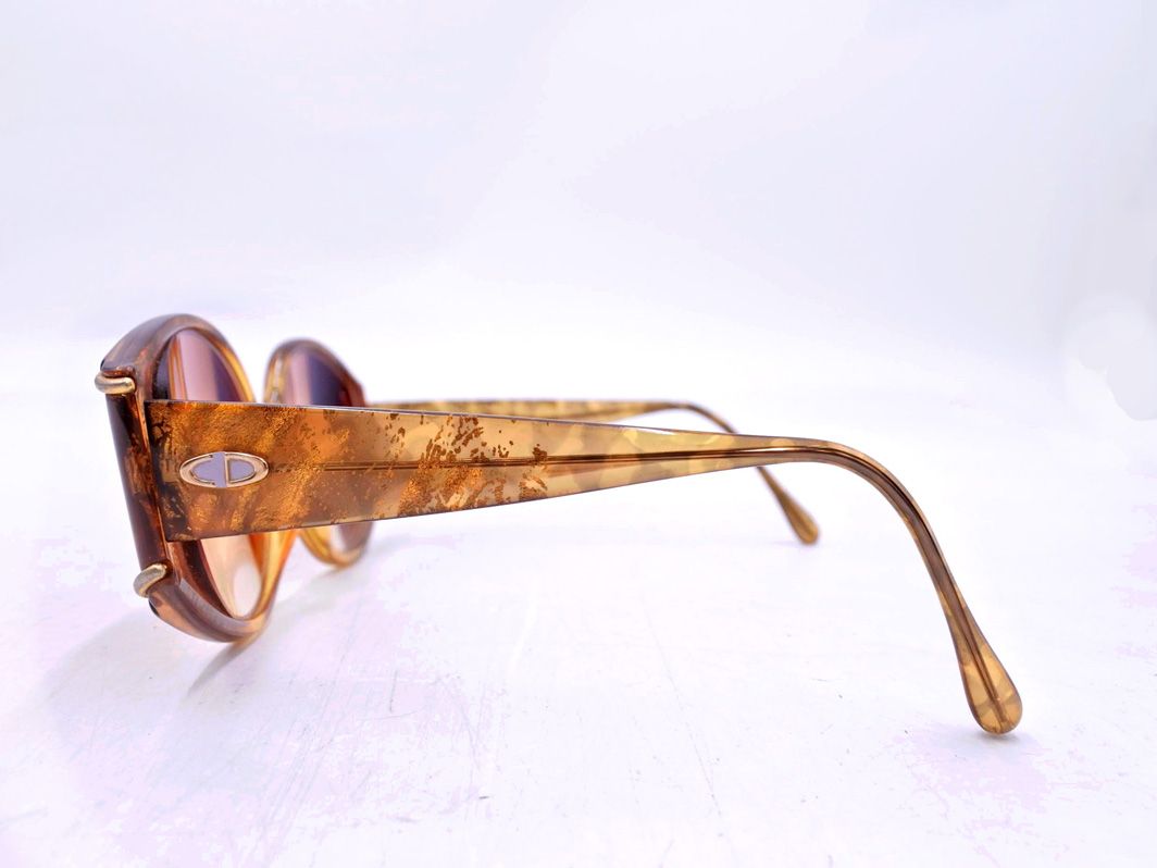 定番】Christian Dior サングラス 鼈甲柄 レトロ ブラウン Christian