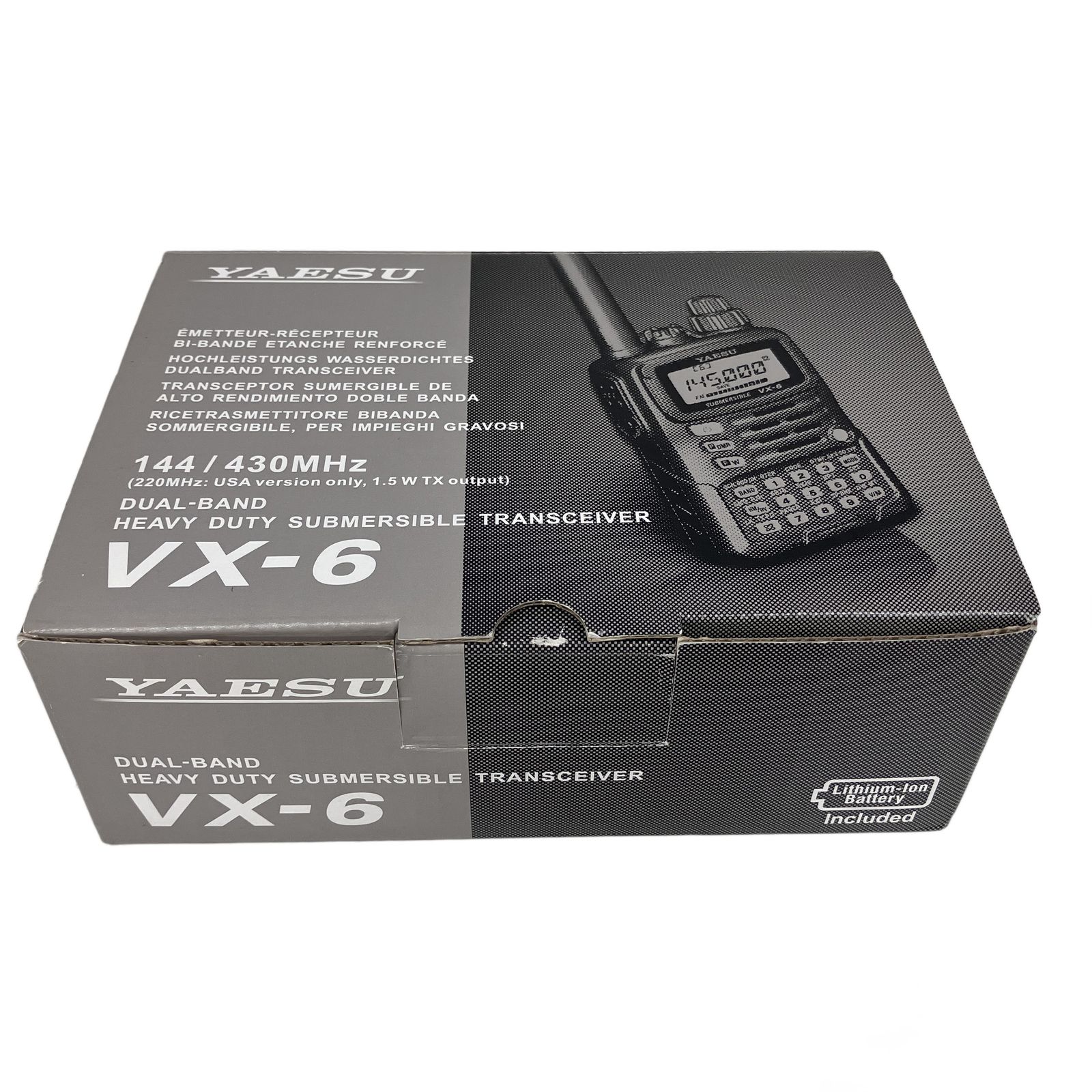YAESU VX-6 ワイヤレス 防水 ハンディトランシーバー 無線機 中古