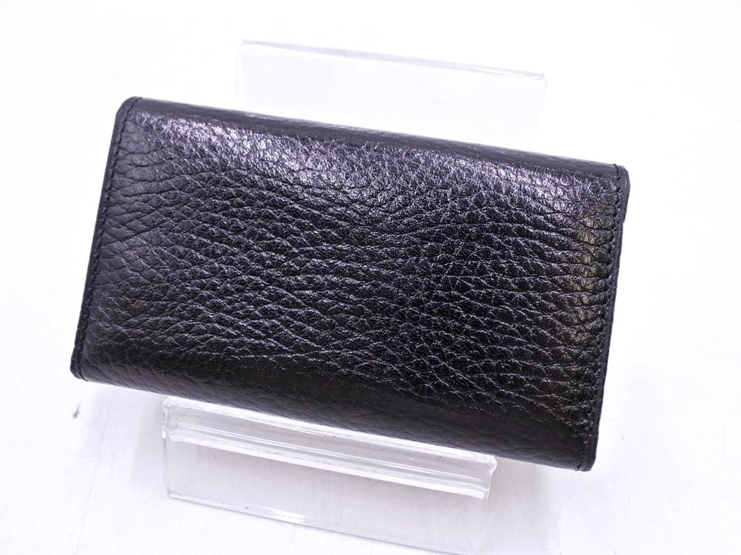 GIANNI VERSACE ジャンニベルサーチ メデューサ 6連 レザー キーケース