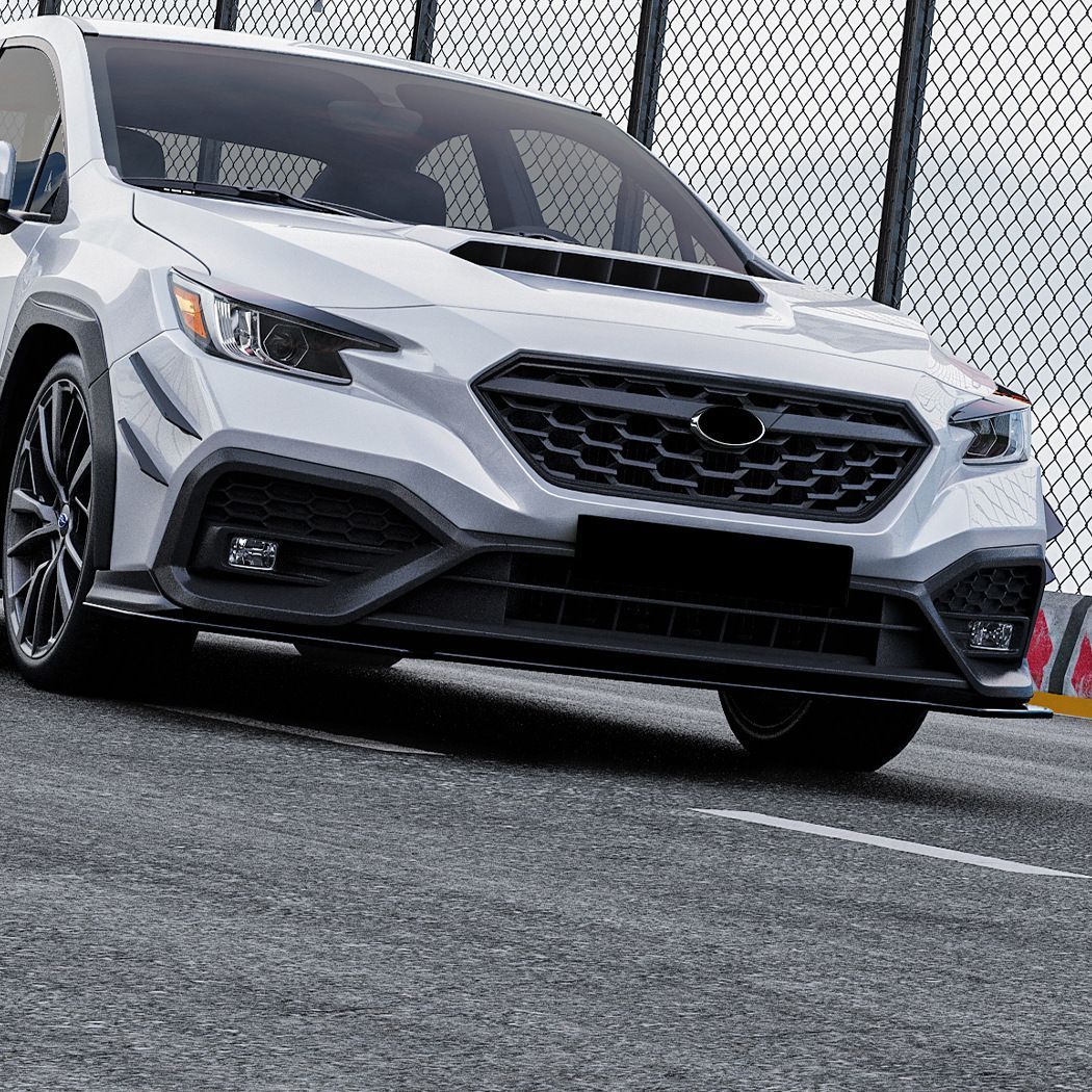 送料無料】 スバル WRX STI VB 2022+専用 フロントバンパーフィン付き