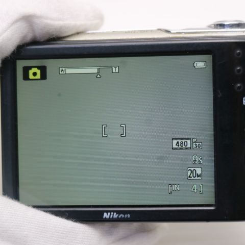 中古 COOLPIX L32 シルバー 即日発送 コンデジ Nikon 本体 土日祝発送
