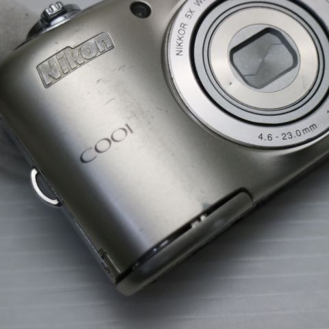 中古 COOLPIX L32 シルバー 即日発送 コンデジ Nikon 本体 土日祝発送