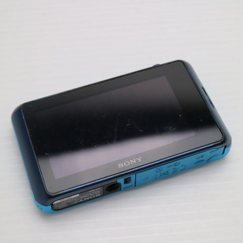 良品中古 Cyber-shot DSC-TX10 ブルー 即日発送 SONY デジカメ