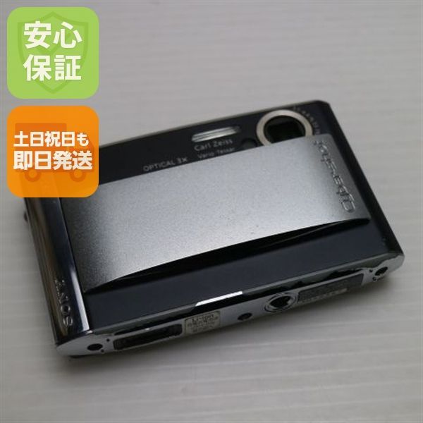 美品 Cyber-shot DSC-T5 ブラック 即日発送 SONY デジカメ デジタル