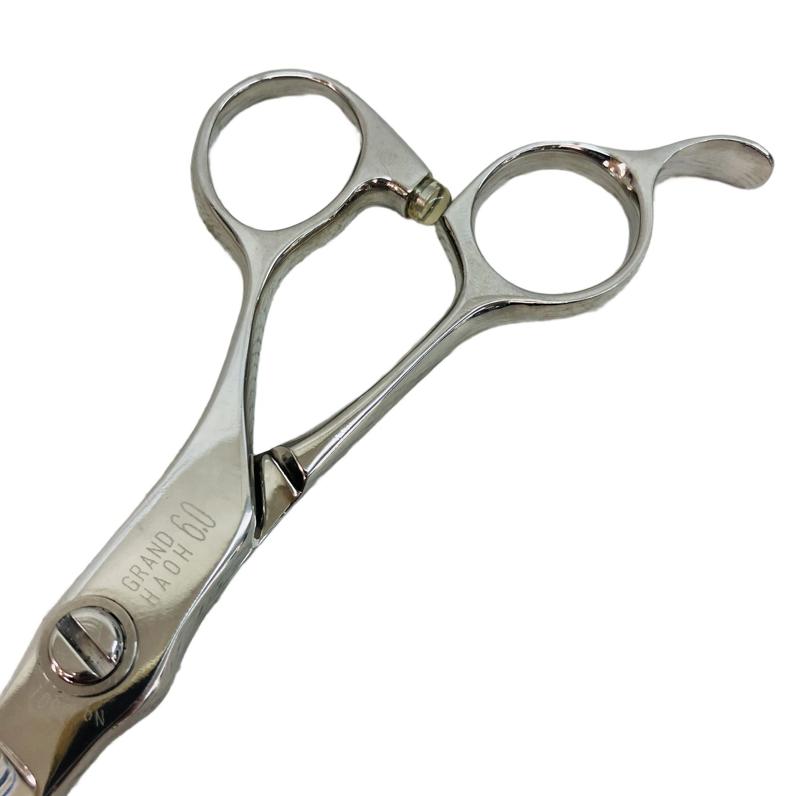 YAGYU GHS 60 GRAND HAOH グランド覇王 6インチ シザー 右利き用 柳生 理容師用ハサミ 美容師 良好 シザー 散髪用品 衛生日用品
