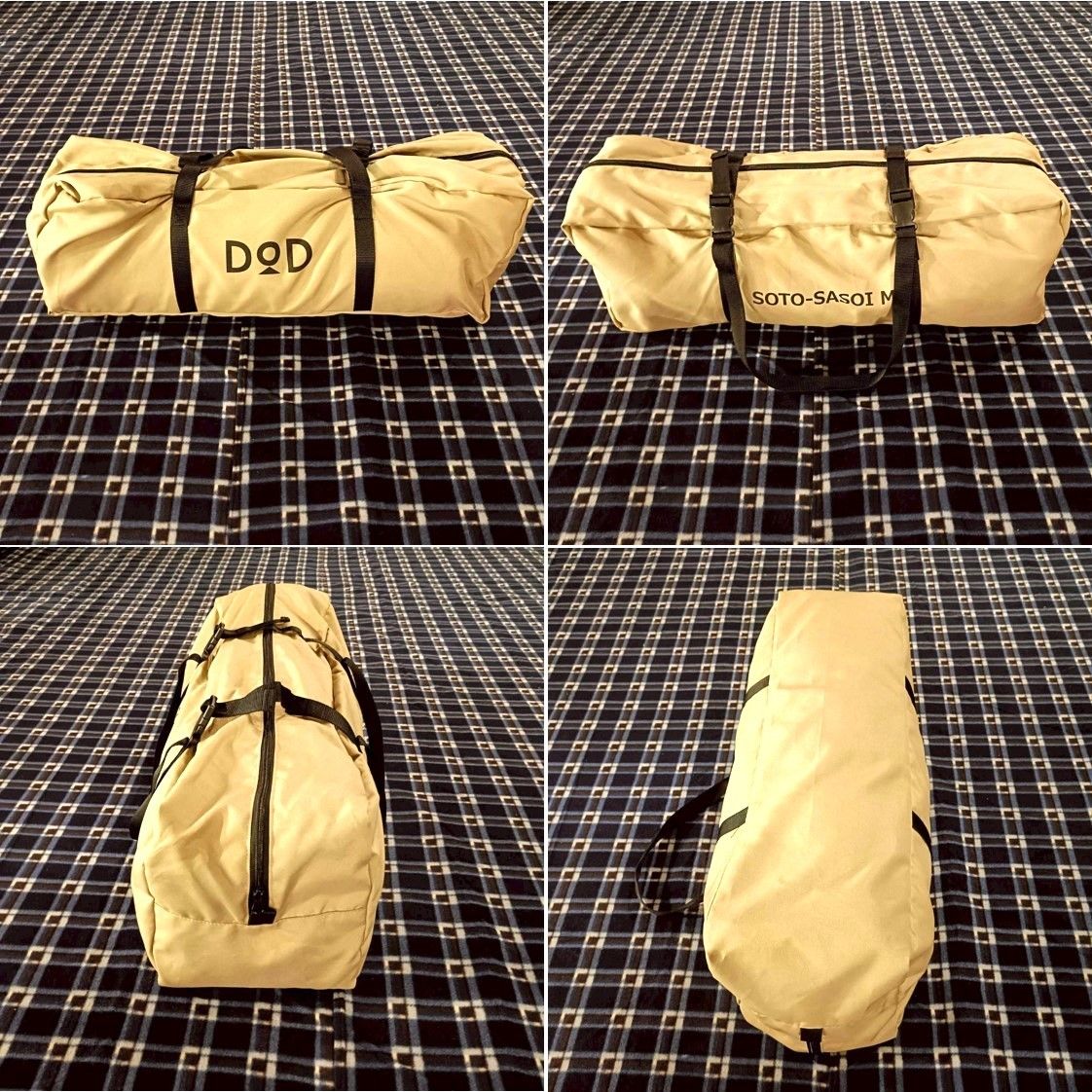 ソトネノサソイ 丸洗いシーツ付き DOD L 厚み4.5cmエアマット