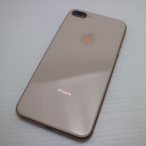 美品 SIMフリー iPhone8 PLUS 256GB ゴールド 即日発送 スマホ Apple