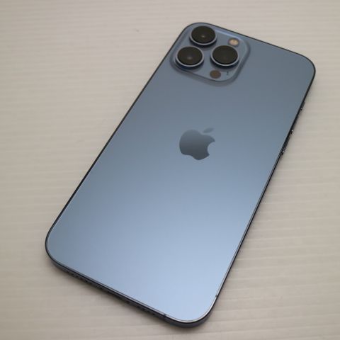 超美品 SIMフリー iPhone13 Pro Max 256GB シエラブルー 本体 即日発送