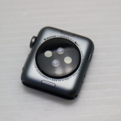 超 Apple Watch series 3 38 mm GPSモデル スペースグレイ 07000
