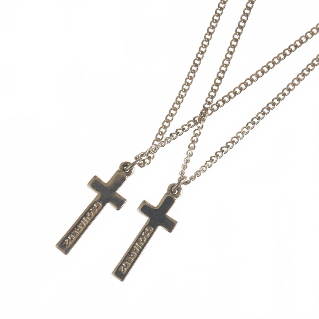 ディースクエアード DSQUARED2 23AW ダブルクロス モチーフ 2連