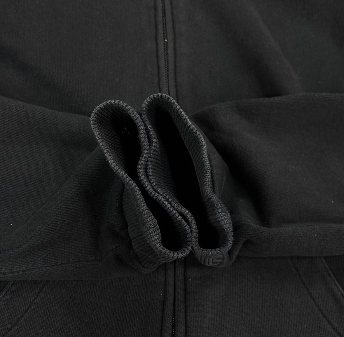 BURBERRY BLACK LABEL ジップアップパーカー ブラック 1 - メルカリ