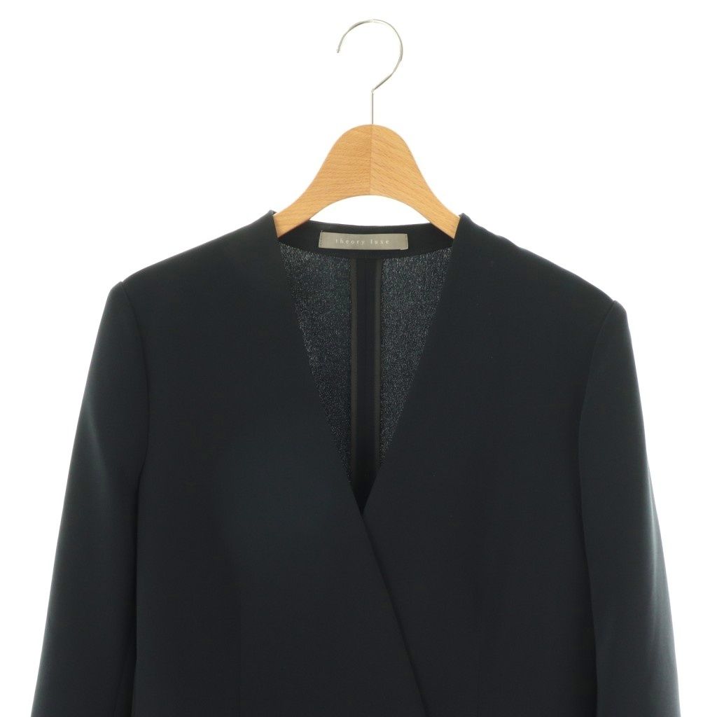 セオリーリュクス LIVE2 ノーカラージャケット セオリーリュクス theory luxe Live2 Nensi Nl ジャケット ノーカラー