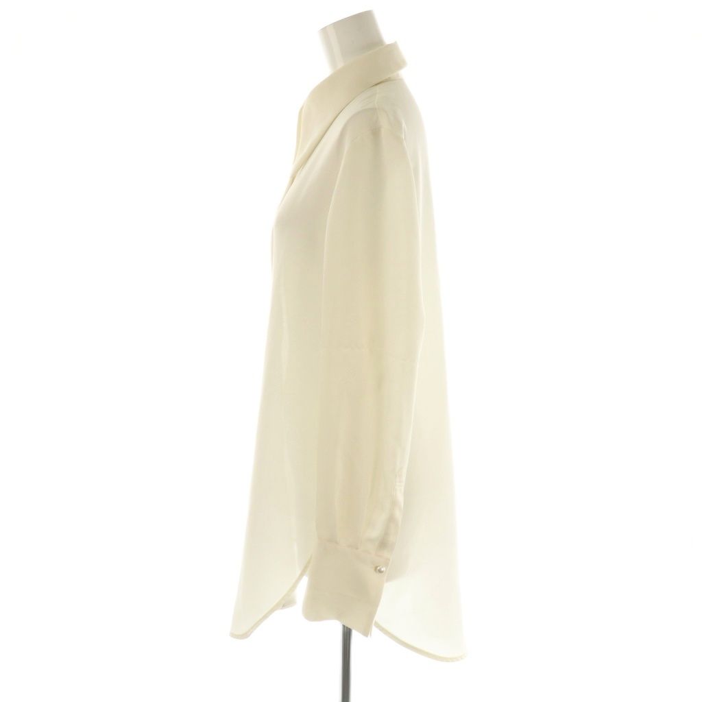 ルルウィルビー Loulou Willoughby 25SS ビッグカラーロングシャツ 2