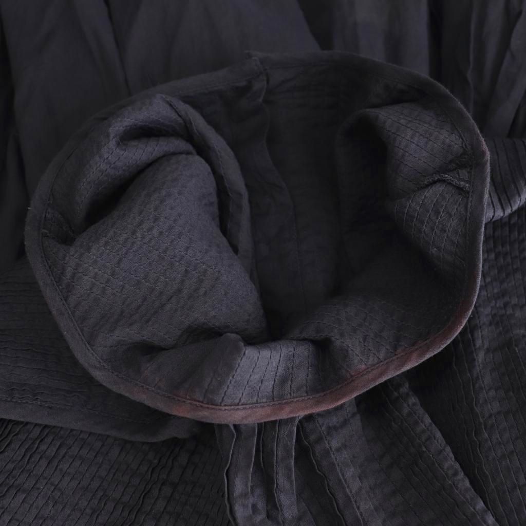 メゾンドソイル maison de soil コットンピンタック ノースリーブ