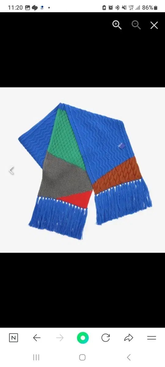 ザラ アーダーエラー マフラー