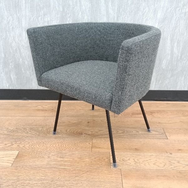 OKAMURA オカムラ ミーティングチェア L 491 AB 9326 グレー 会議用チェア スタッキング