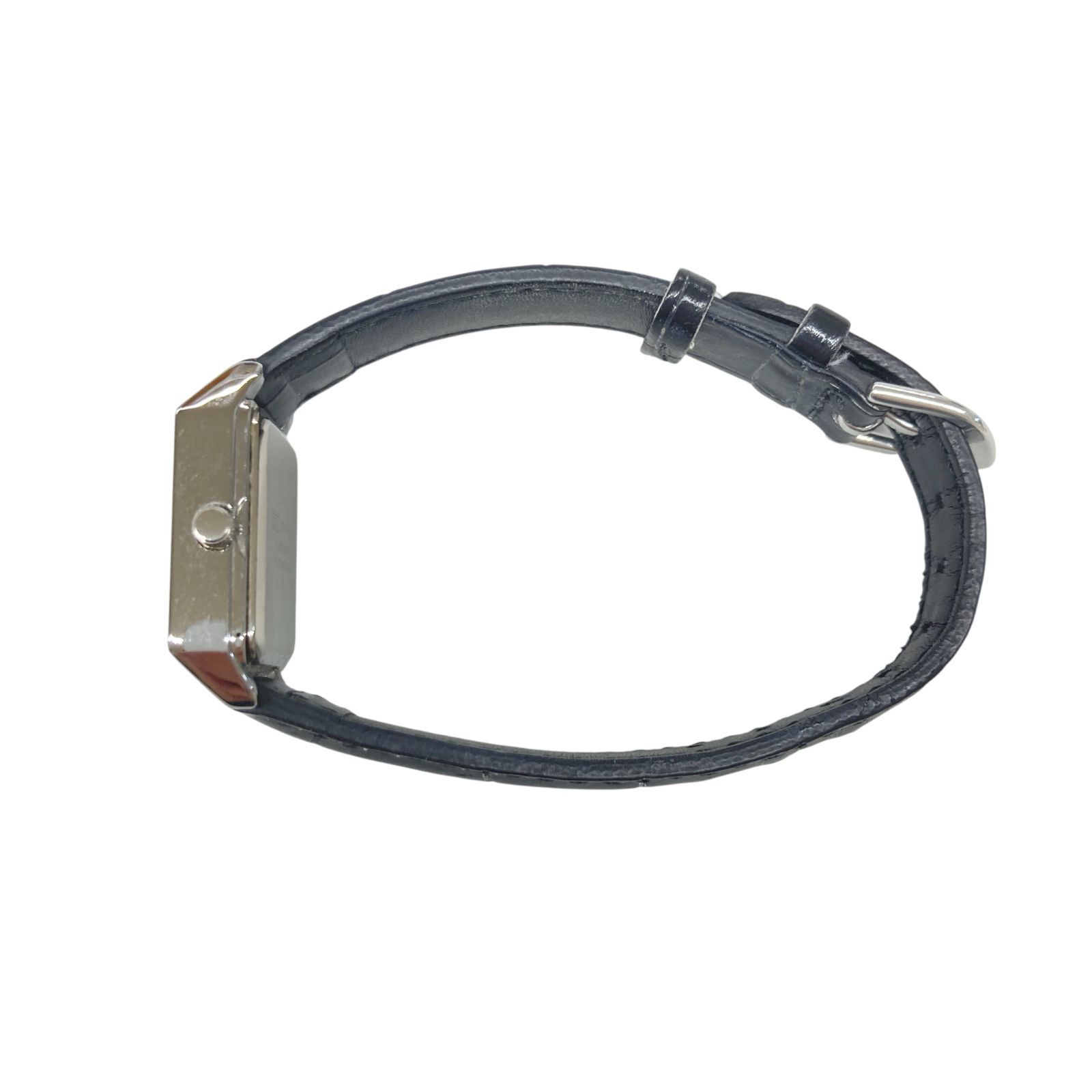 CASIO カシオ ブラック・シルバー 腕時計(アナログ) 手巻き時計 - メルカリ