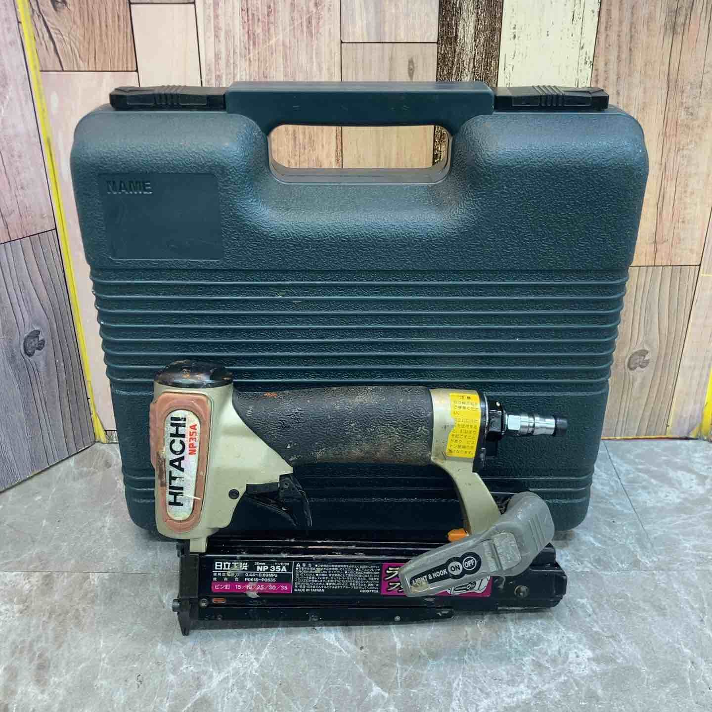 ハイコーキ HIKOKI 旧 日立工機 常圧ピンネイラ NP 35 A