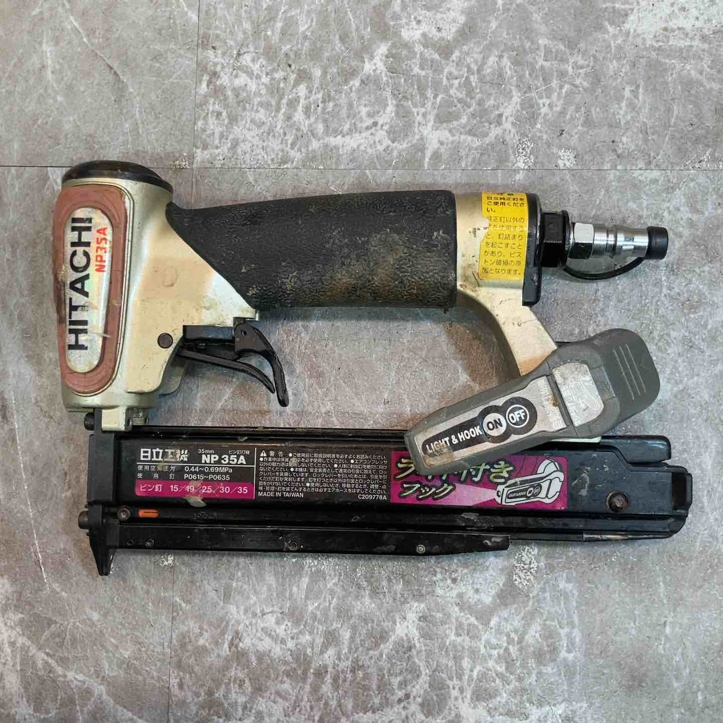 ハイコーキ HIKOKI 旧 日立工機 常圧ピンネイラ NP 35 A