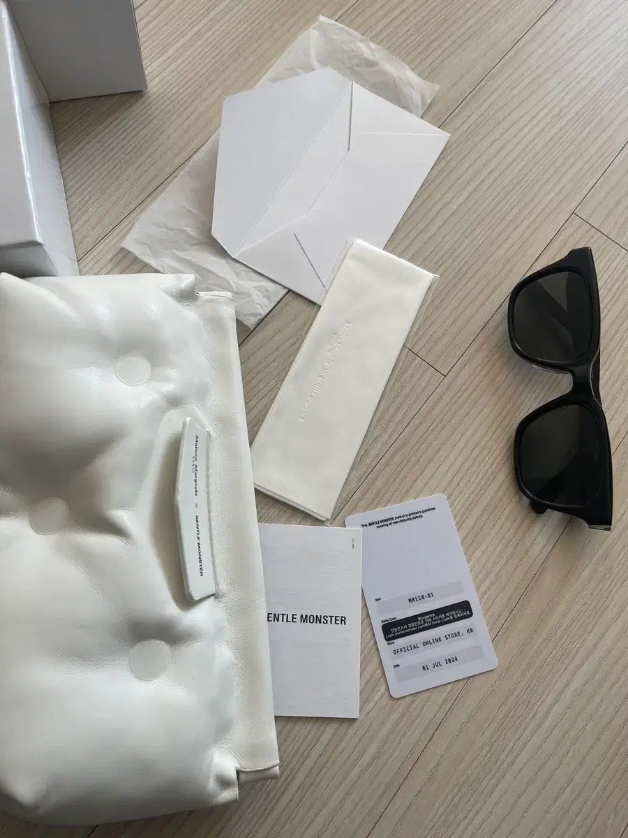 GENTLE MONSTER ジェントルモンスター Maison Margiela MM 110 ブラック サングラス