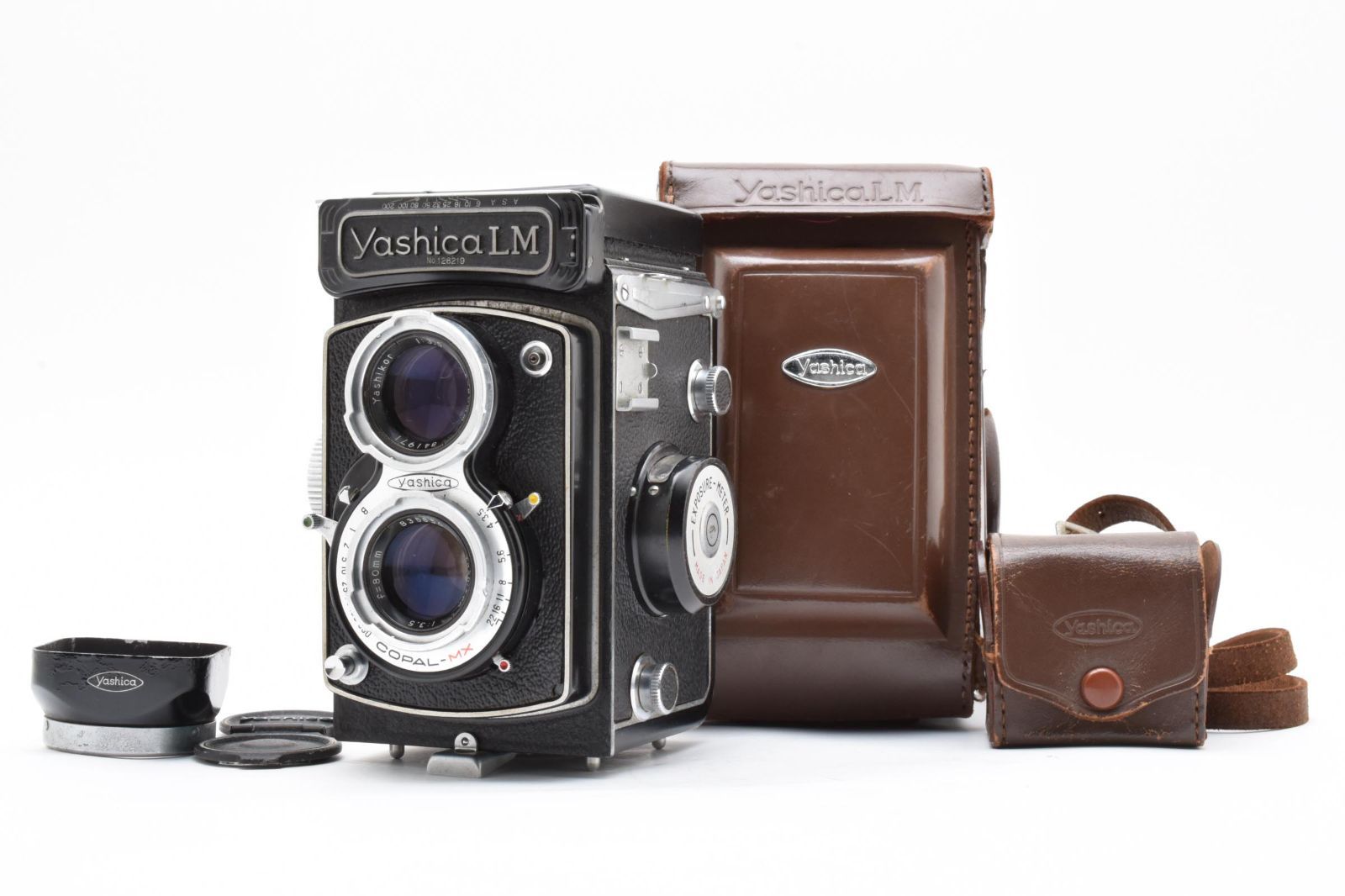 4504L ヤシカ Yashica LM Yashicor 80mm f3.5 二眼レフ フィルムカメラ