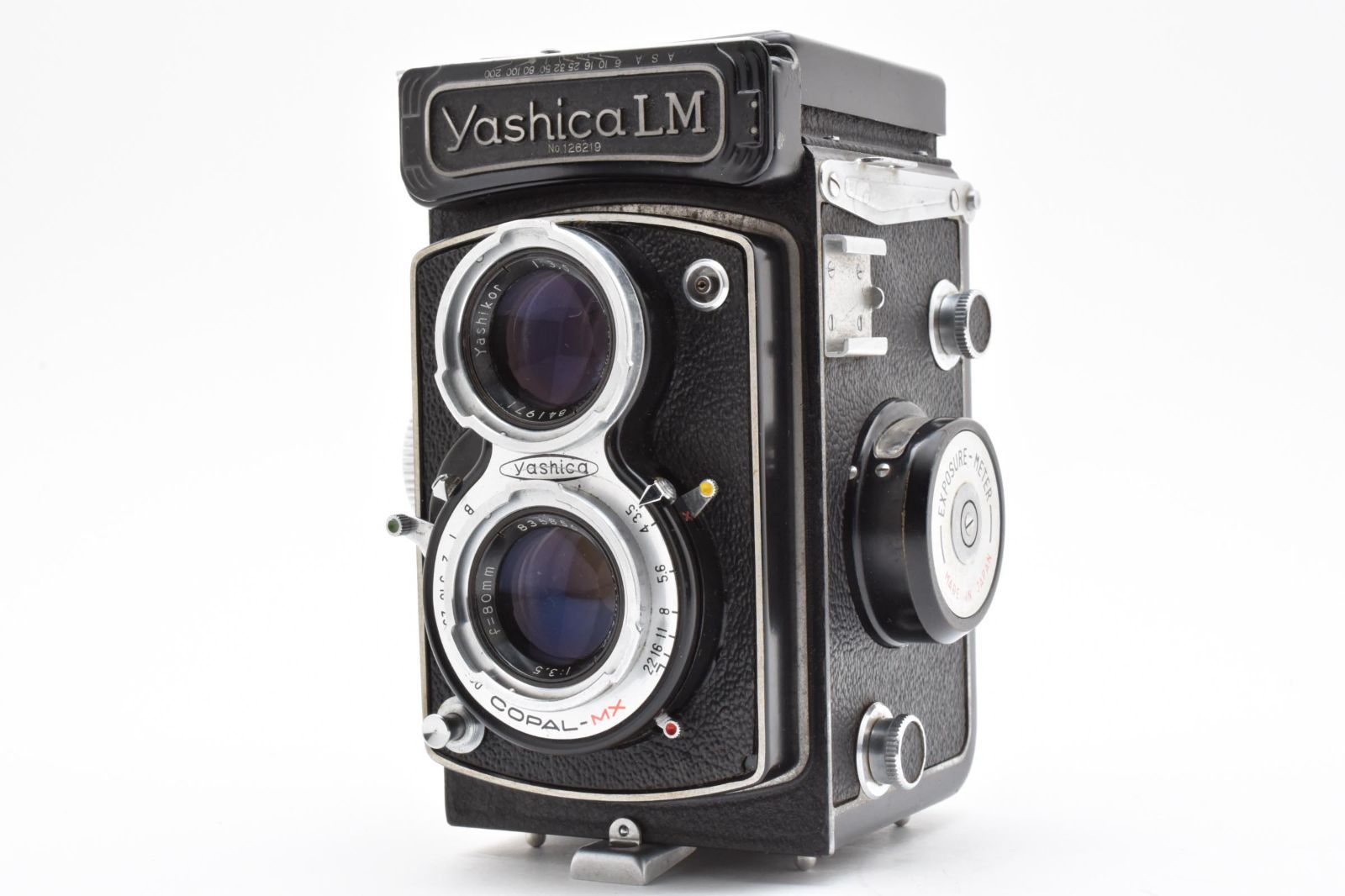 4504 L ヤシカ Yashica LM Yashicor 80 mm f 3 5 二眼レフ フィルムカメラ