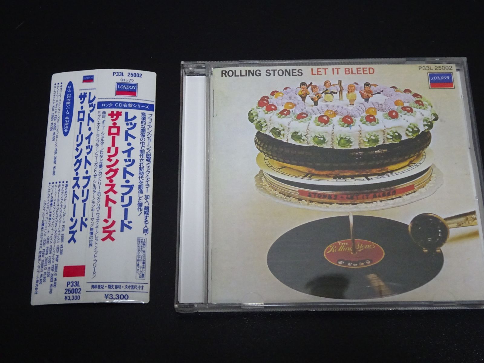 日本盤初回CD！ The Rolling Stones 「Let It Bleed」 P33L-25002 