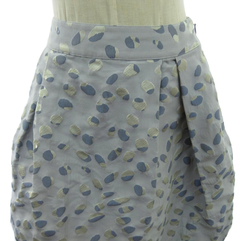 トゥービーシック TO BE CHIC 美品 バルーンスカート 総柄 ひざ丈 40