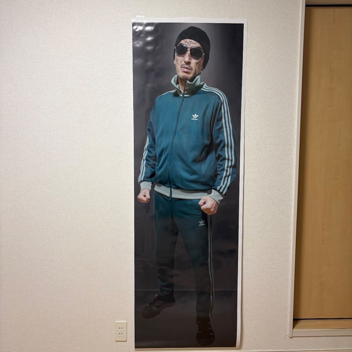 瓜田純痔ほぼ等身大パネル BreakingDown 18 ブレイキングダウン18 超強運アイテム 運気上昇 開運グッズ